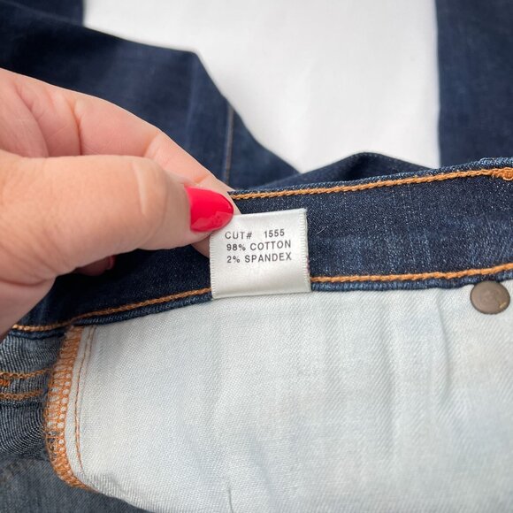 J Brand Womens‎ Pencil Leg Skinny Jeans Style 912 Ink Dark Wash Denim Size 30 - Picture 7 of 13